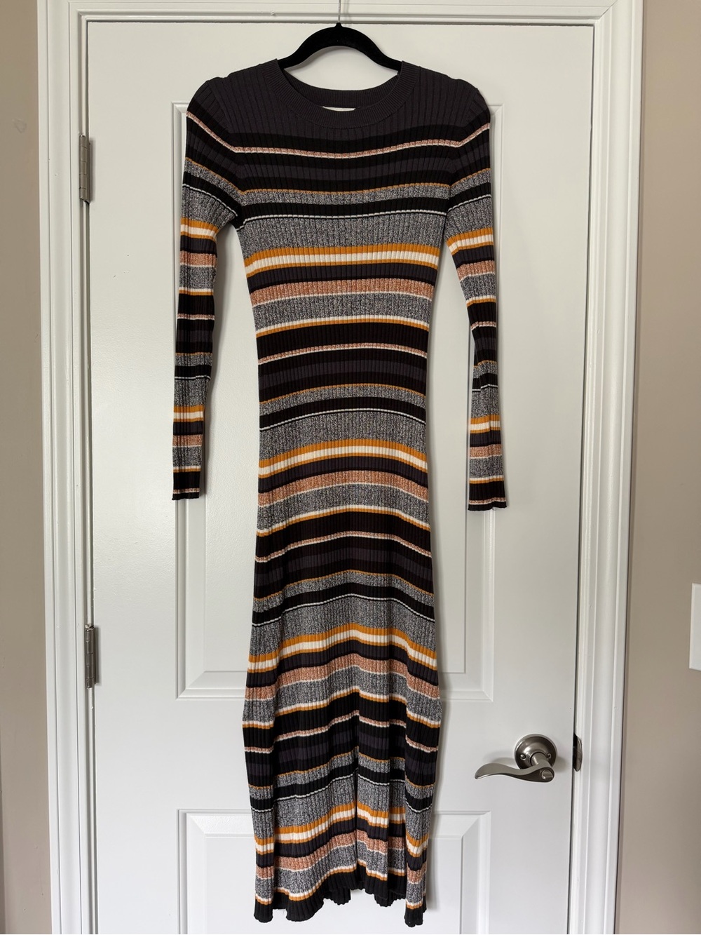 H&M rib knit maxi dress